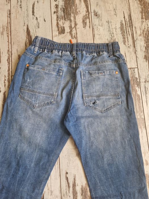 Jeansy rurki dla chłopca 170/176