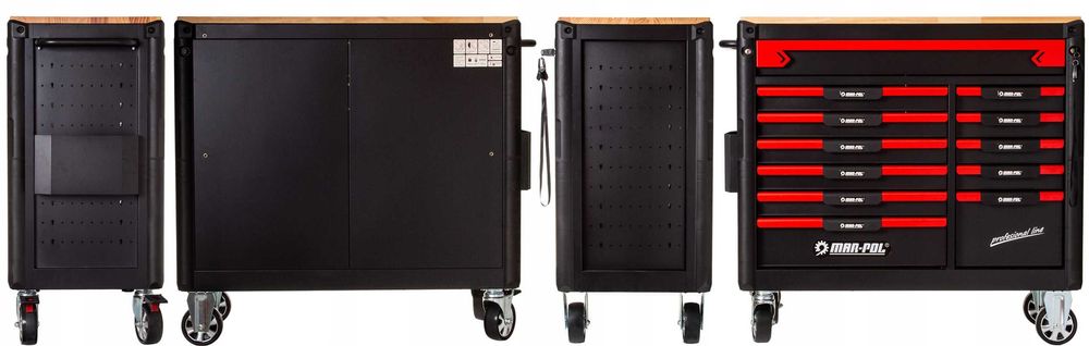 Szafka warsztatowa Wózek narzędziowy 12 szuflad XXL 293el Mar-Pol