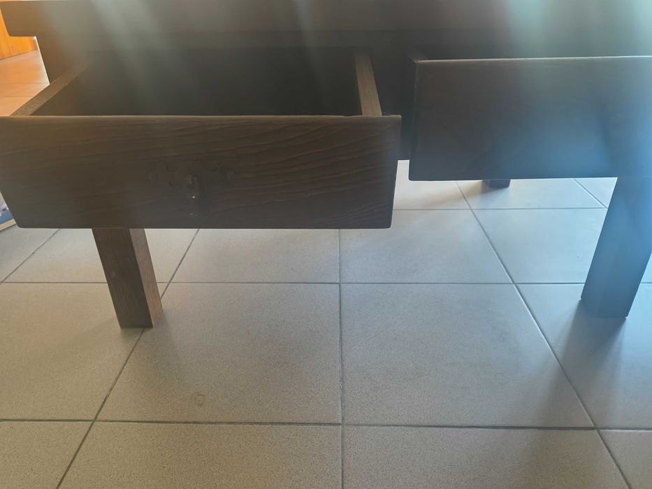 Mesa  centro madeira maciça
