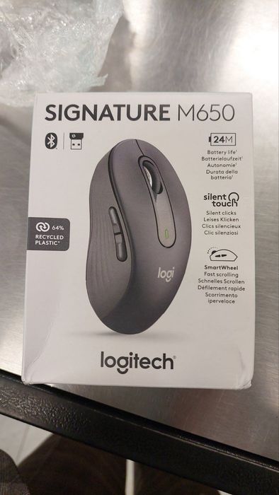 Миша Logitech Signature M650 Wireless Mouse Graphite
