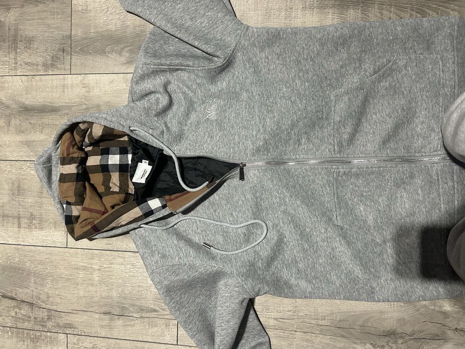 Bluza burberry szara