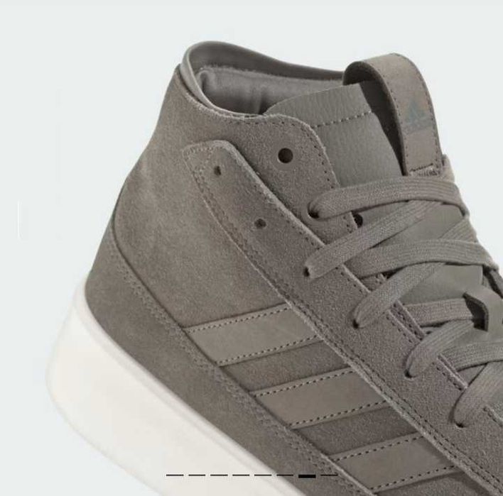 Женские кожанные хайтопы ботинки Adidas р. 41,5-42 (по стельке 27.2см)