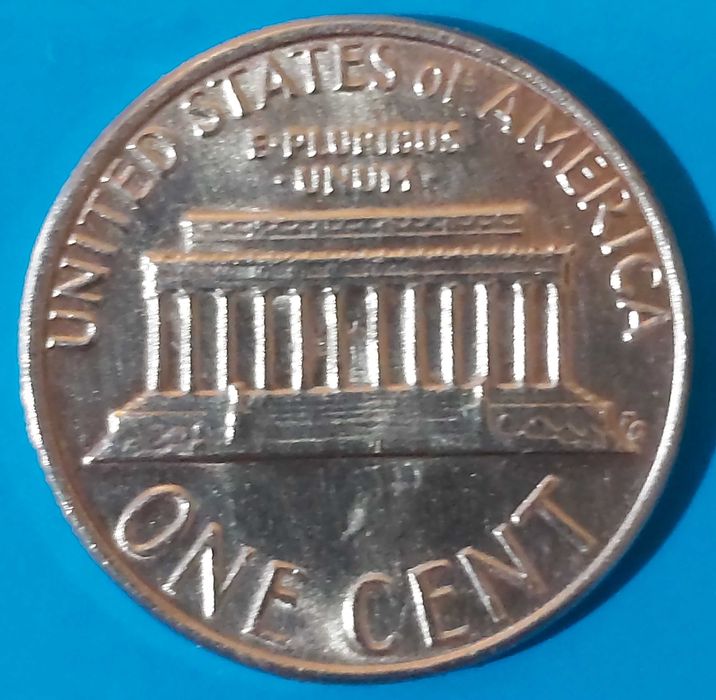 Moeda de One Cent de 1981  dos USA Abraham Lincoln