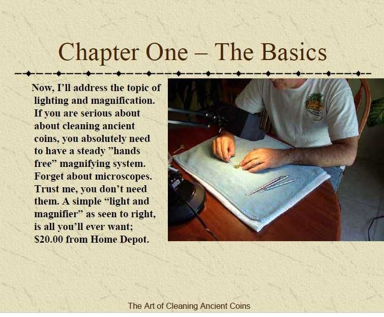 A Arte de Limpar Moedas - - - - - - Livro de Moedas