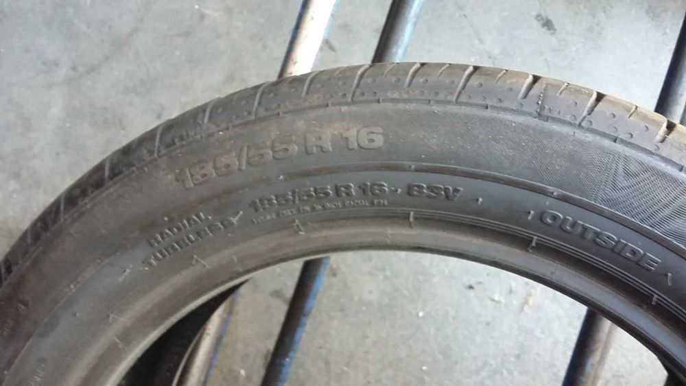 letnie opony Continental opona 185/55R16 83V opona używana stan bdb