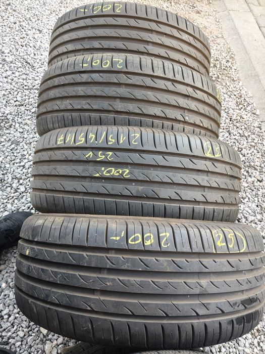 Opony letnie 215/45/17 Nexen 2025r jak NOWE