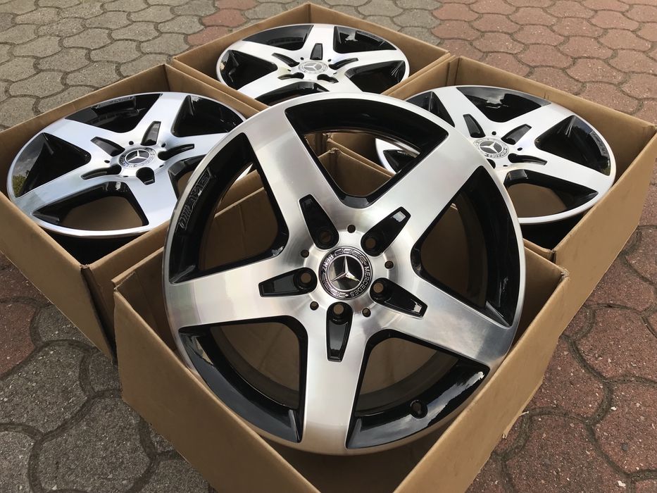 Felgi Mercedes Gla Amg 18 cali 5x112 a b glb vito oryginał idealne