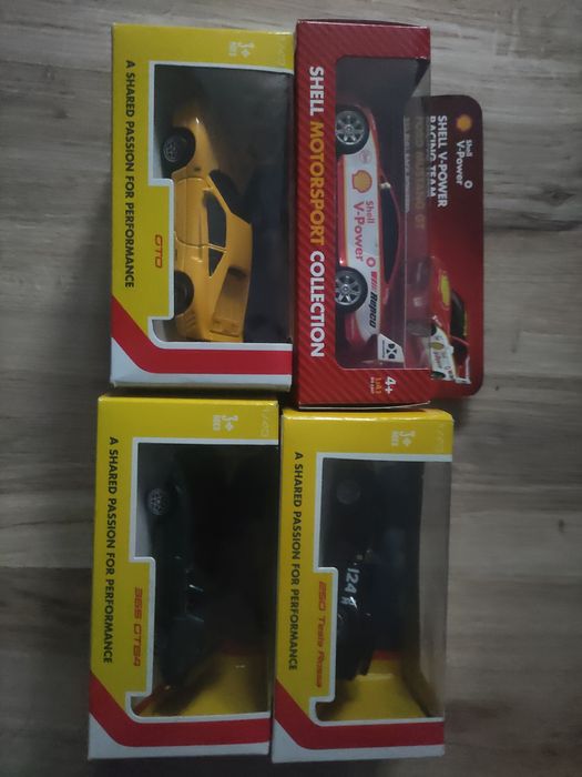 Modele samochodów z serii Shell