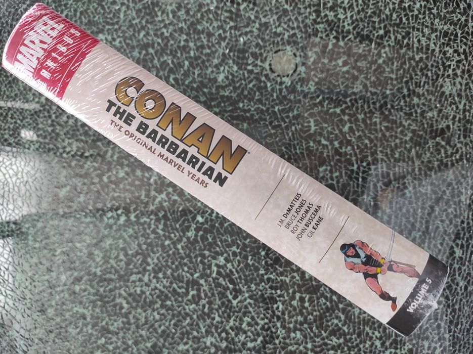 Omnibus Conan Barbarian Original Marvel Years volume 3 banda desenhada