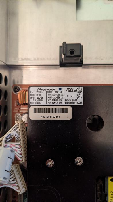 NEC НЕК плазма 42д разборка