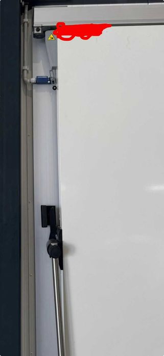 DRZWI PRZESUWNE z ramą 2x2,5m