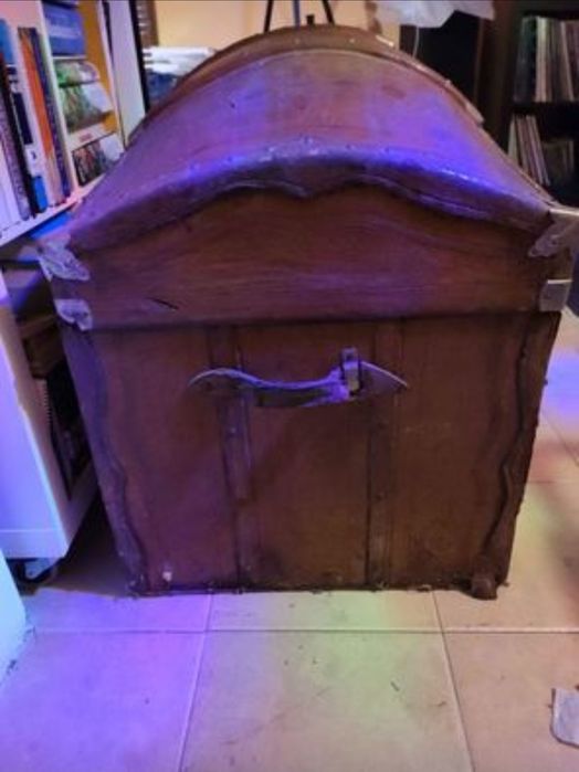 Arca/Baú em pele centenaria64284043576579123