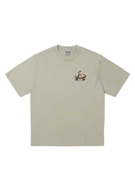 Футболка Oakley x Palace Tri Logo T-Shirt Sage Green