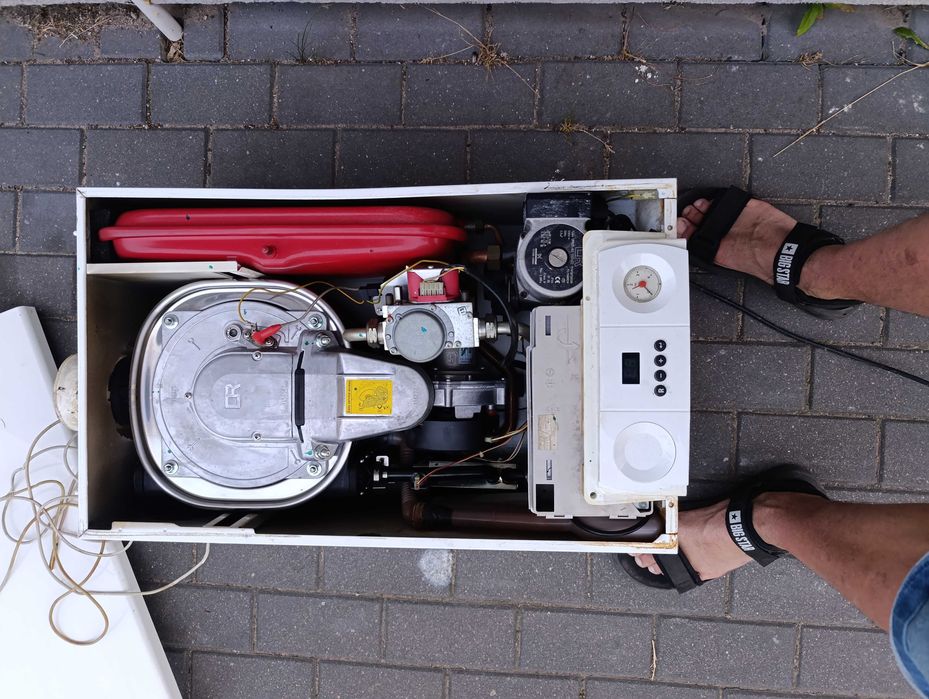 de dietrich mcr2 wymiennik szczelny piec sprawny