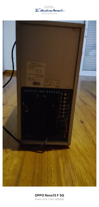 Sistema de som em bom estado