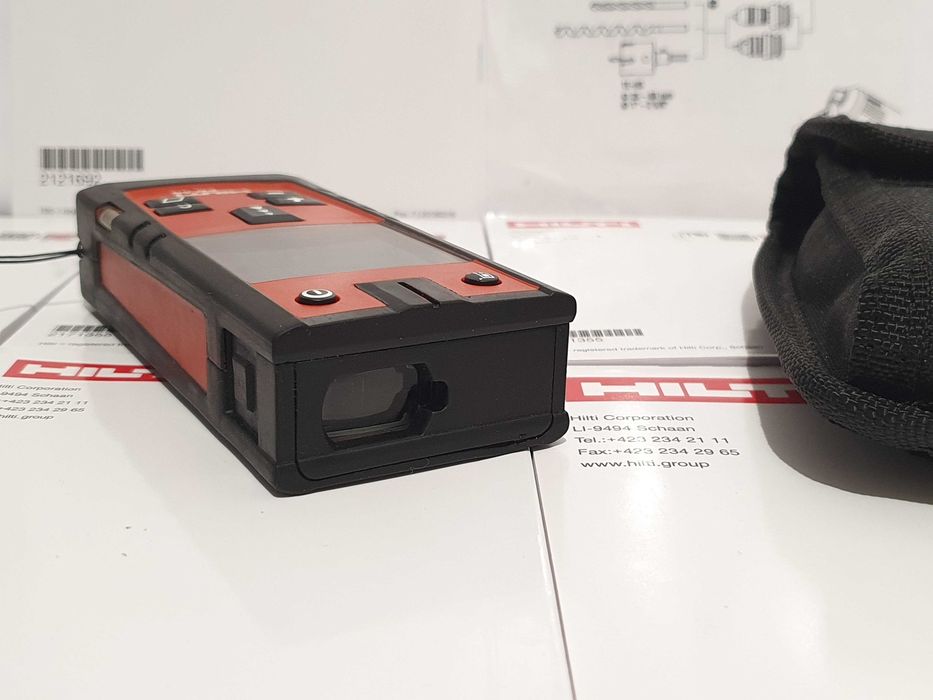 HILTI PD 40 dalmierz laserowy miarka miernik pd-e wurth leica Pomiar do 200m podświetlany ekran Super stan