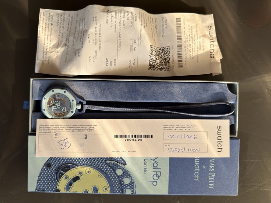 Swatch X Audemars Piguet savonnette lan ba