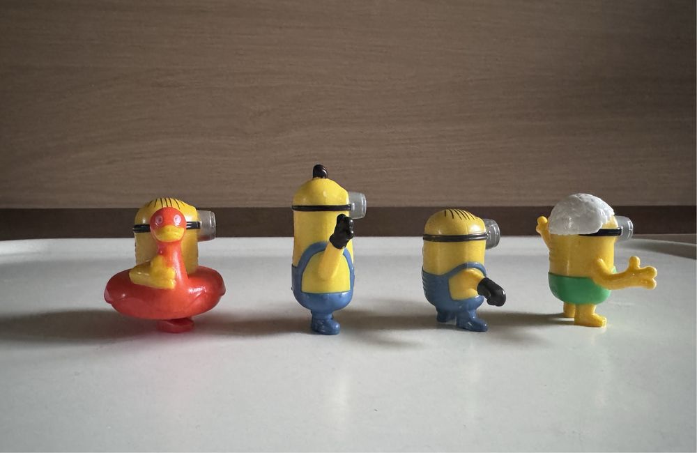 Figurki z bajki Minionki (Minions) McDonald’s 2019 (4)