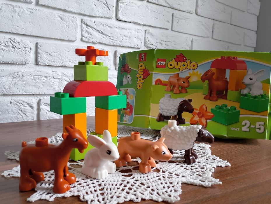 LEGO Duplo 10522 klocki j.nowe zwierzęta na farmie zabawka dla dzieci
