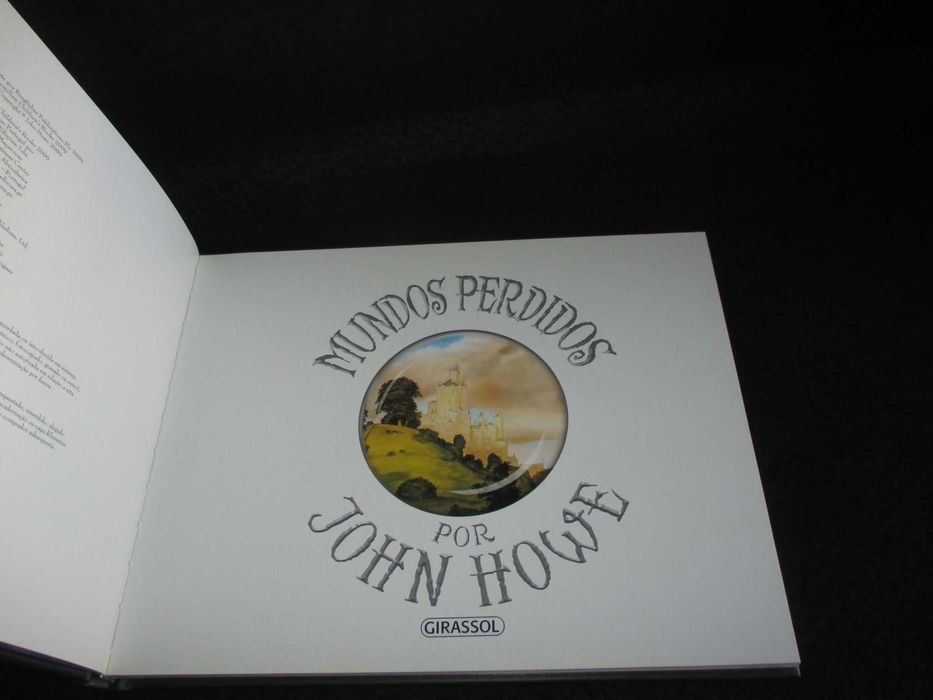 Livro Mundos Perdidos John Howe