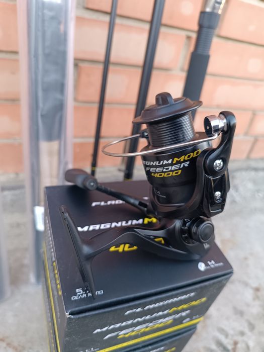 Розпродаж.Flagman Carp Feeder 3.6м 130г + Катушка Flagman Magnum 4000