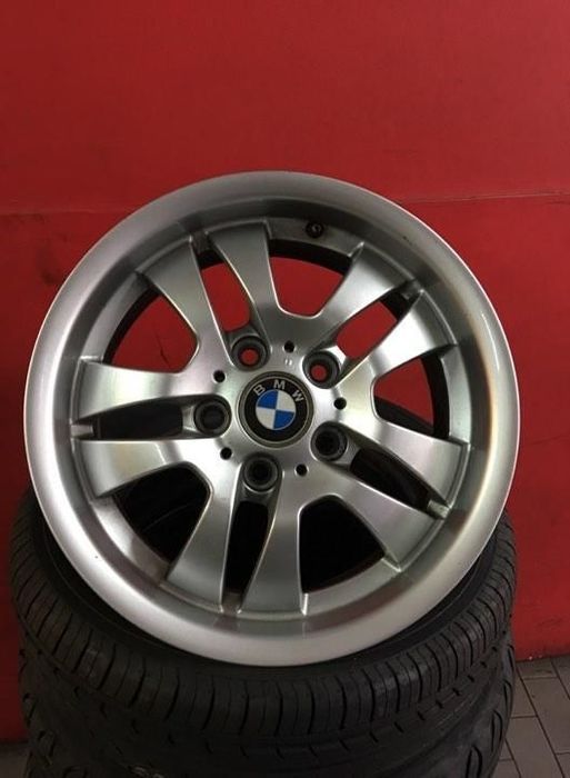 Jantes 16 Originais bmw Serie 3 7x16 ET 34 com pneus
