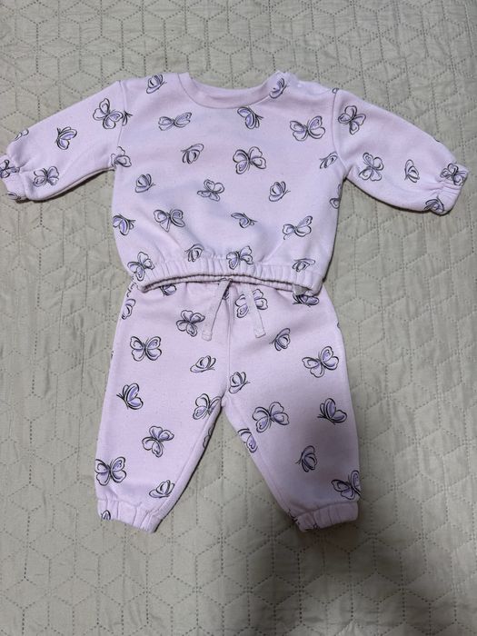 Дитячий костюм Primark на флісі, розмір 68, теплий і м’який