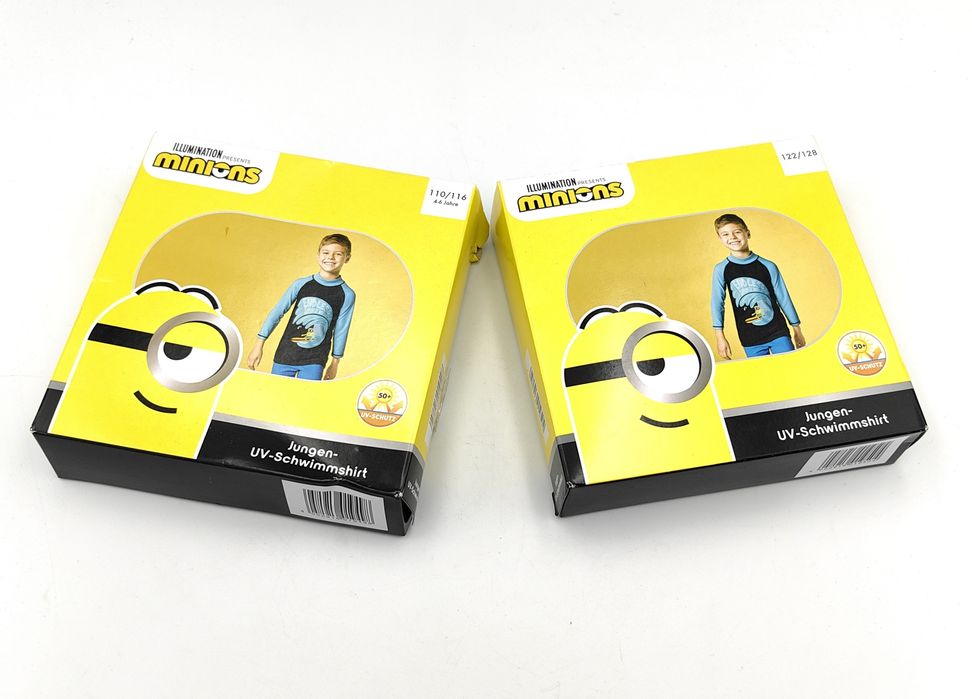 Chłopięca koszulka kąpielowa UV z motywem Minionków®