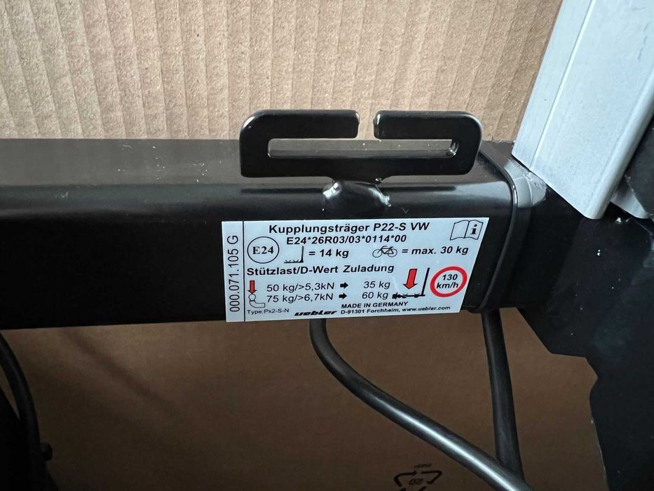 Bagażnik rowerowy na hak Basic Flex na 2 rowery z opcją na 3  NOWY !!!