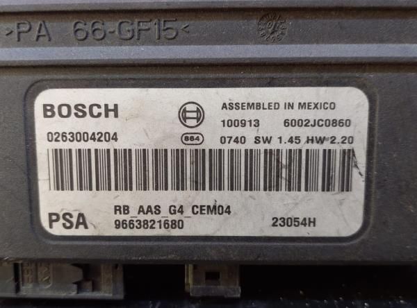 Módulo controlo de distância CITROËN Berlingo (B9)