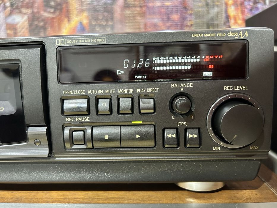 Leitor de cassetes Technics RS-AZ7