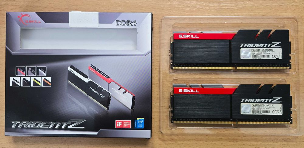 Pamięć G.Skill Trident Z DDR4 2x8GB / 16GB 3200MHz CL16 Gwarancja