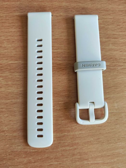 Nowy oryginalny pasek Garmin Vivoactive 5 biały 20mm