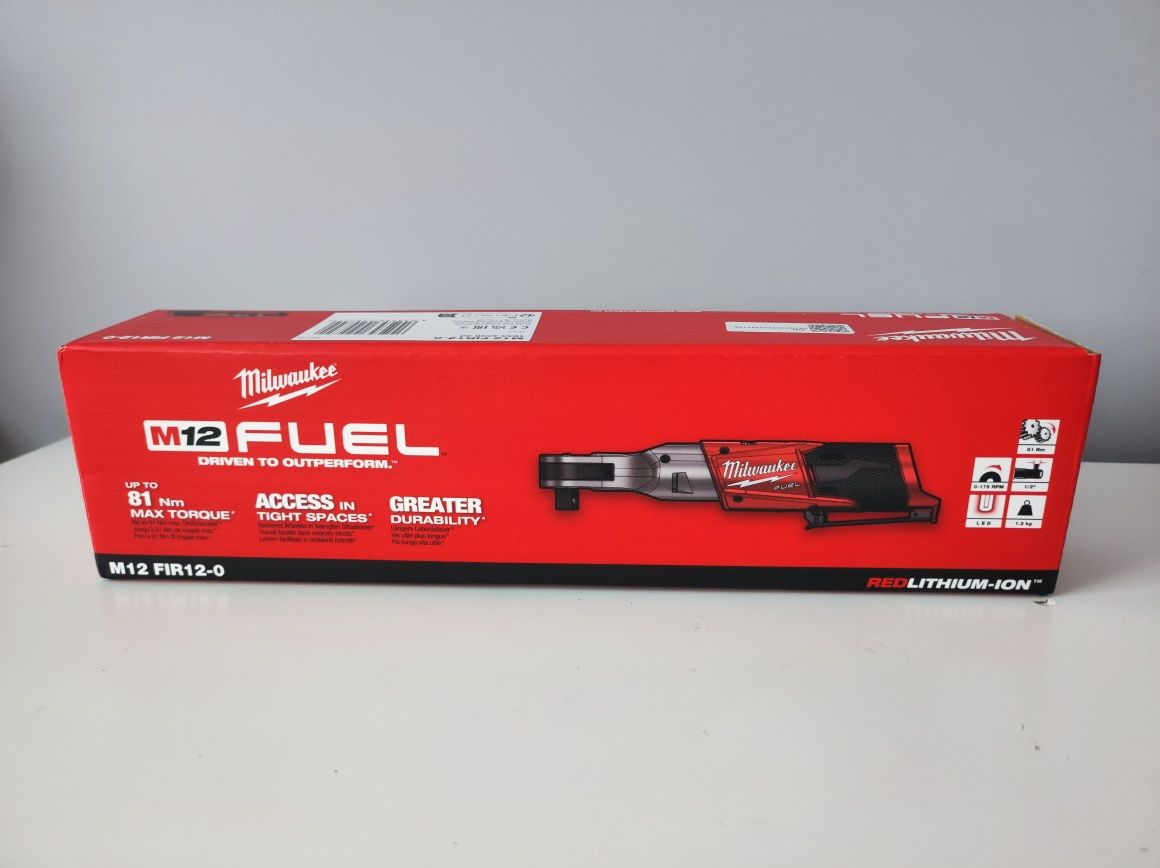 Гарантія 36 міс Гайковерт 1/2 трещітка Milwaukee M12 FIR12 квадр 1/2: 5 ...