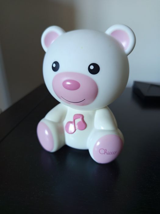 Luz presença bebé com música