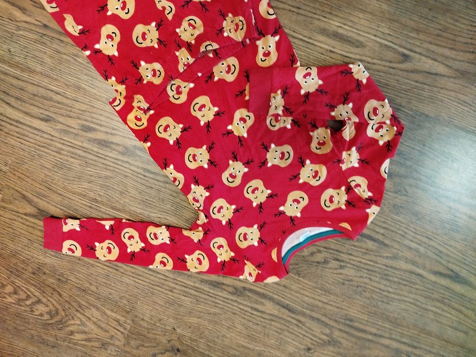 Piżama dziecięca nowa świąteczna 122/128