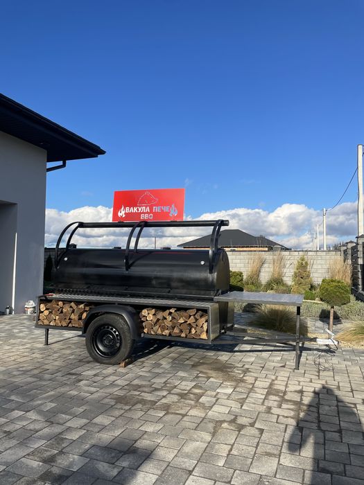 Смокер BBQ на колесах