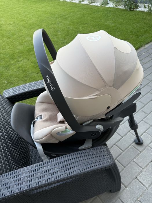 Cybex Cloud T i-Size Plus – Beige + baza obrotowa