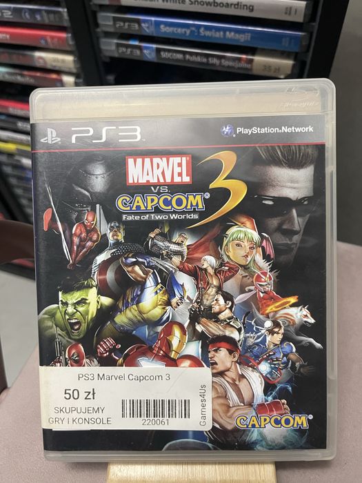 Ps3 marvel vs capcom 3 fate of two world ang