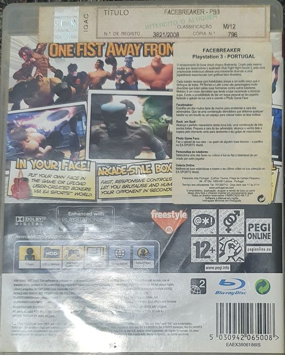 Facebreak jogo ps3