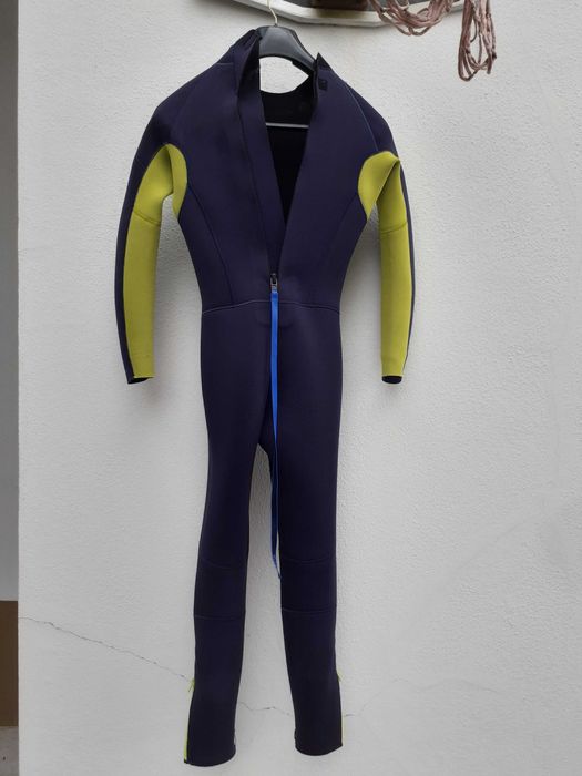 Fato Surf Neoprene Criança Olaian 100 4/3mm (Tam. 14 Anos)