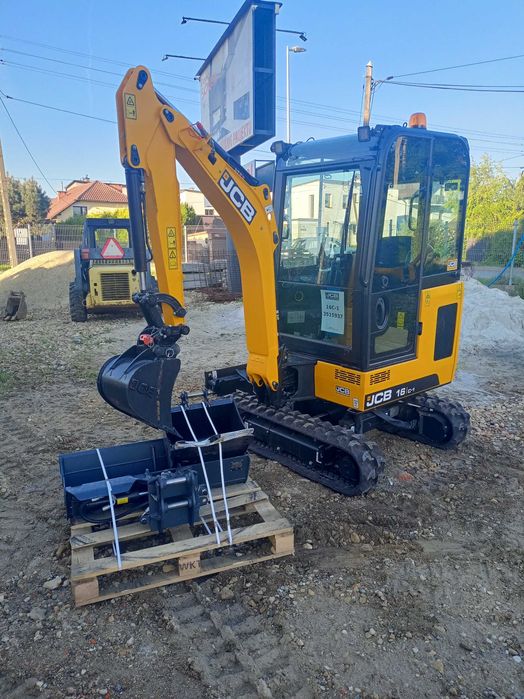 Wynajem Minikoparki JCB,Wozidło,Miniładowarka,BEZ OPERATORA ---- CHRZANÓW ---