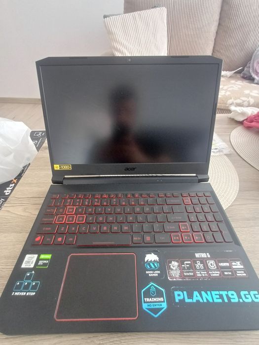 Latop gamingowy acer nitro 5 i5 10genracji 8gb ram  gtx 1650,  512gb