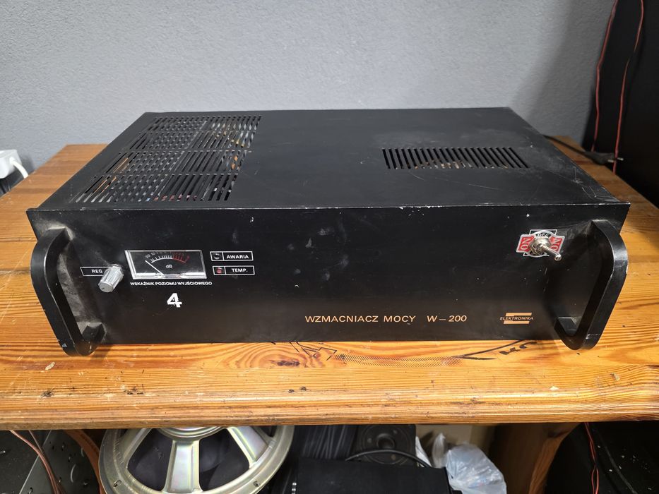Wzmacniacz Unitra Eltron W-200