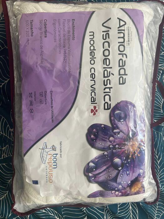 Almofada Viscoelástica Cervical