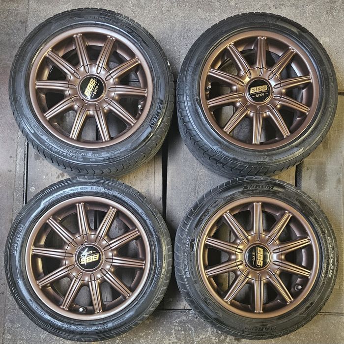 Felgi BBS 15 cali, rozstaw śrub 4x100mm