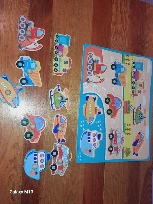 Drewniane układanki