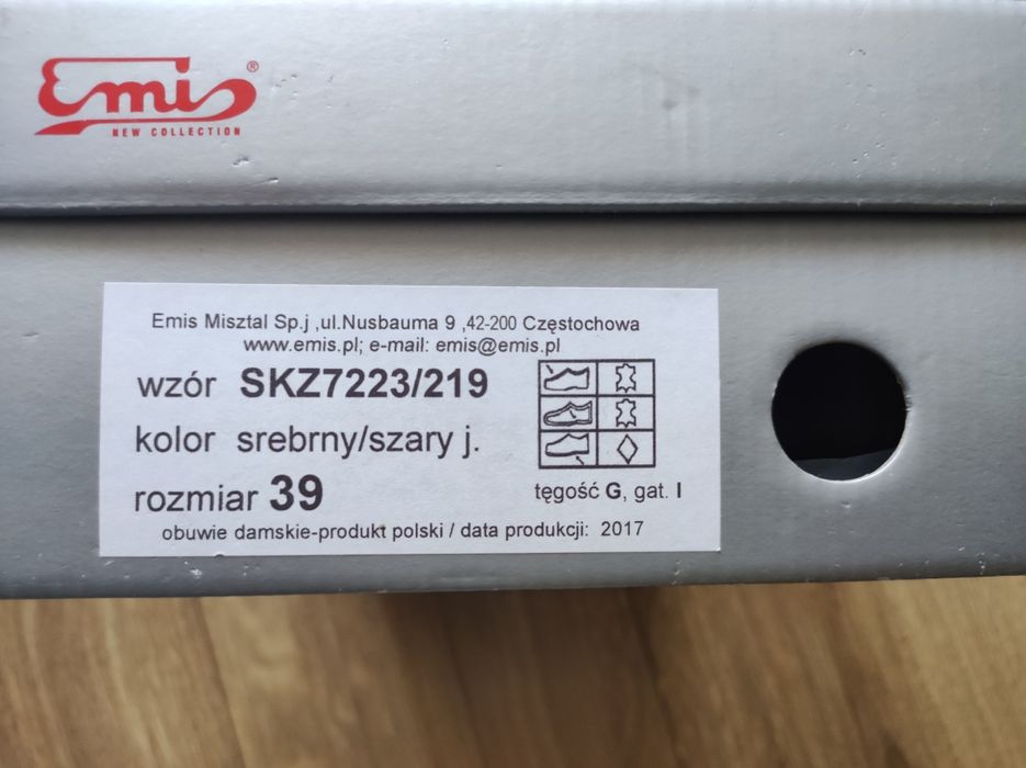 Szpilki  Emis nowe  rozmiar 39