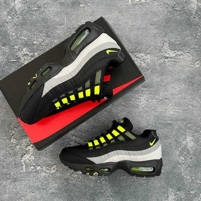 !SALE! Nike Air Max 95 Neon/Grey 40 41 42 43 44 45 найк аир макс
