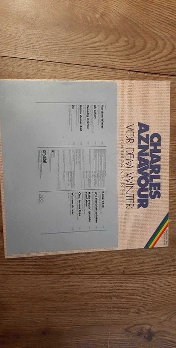 Charles Aznavour “Vor Dem Winter” - płyta winylowa